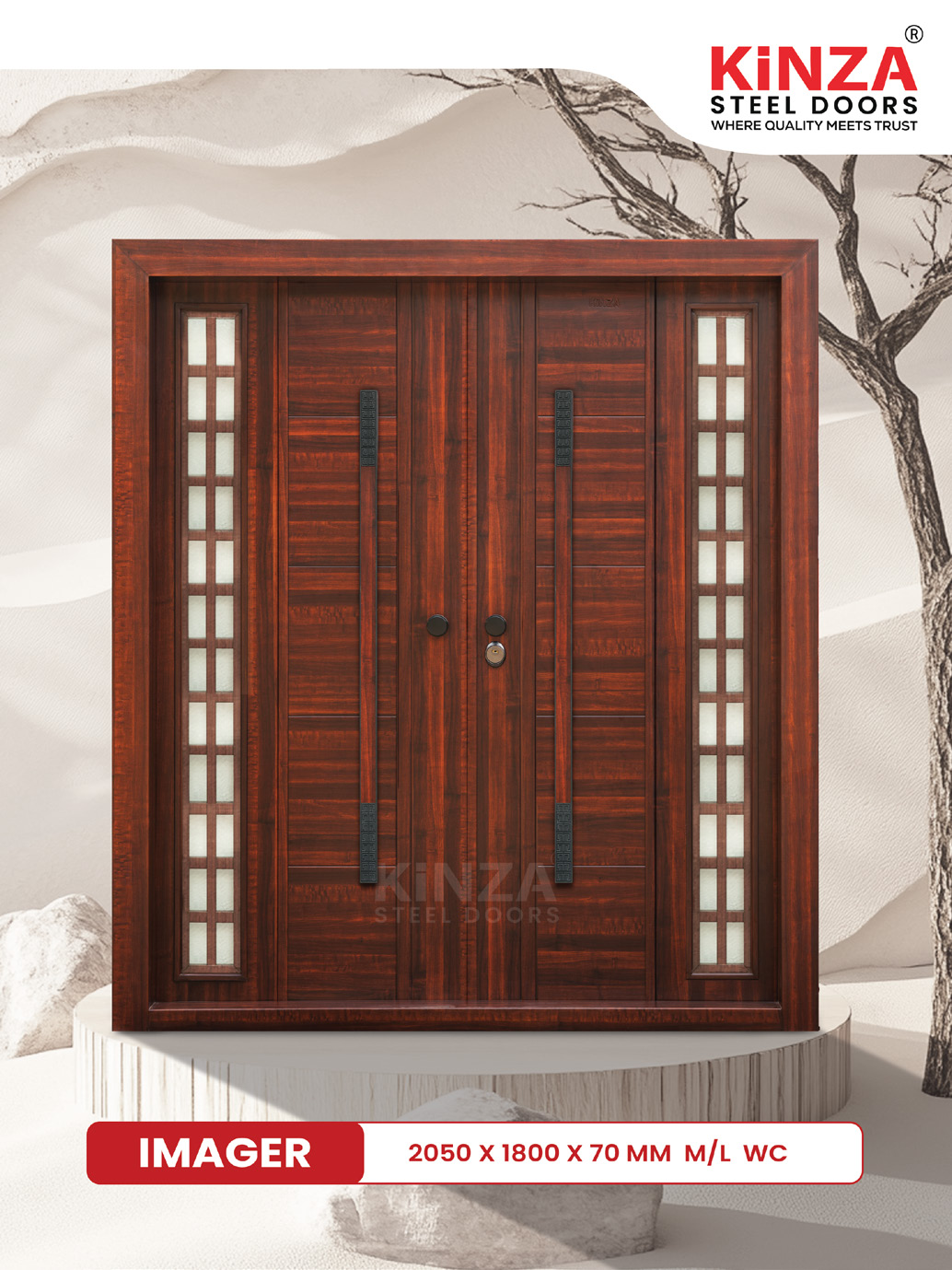 Siddhi WINTER COPPER Grill Door thumbnail 2